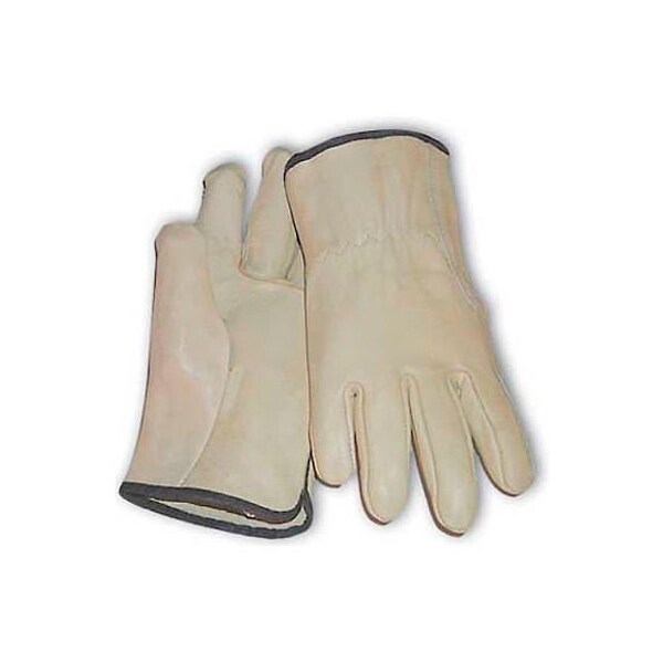Pip PIP Top Grain Cowhide Drivers Gloves, Straight Thumb, Quality Grade, L 68-101/L - main